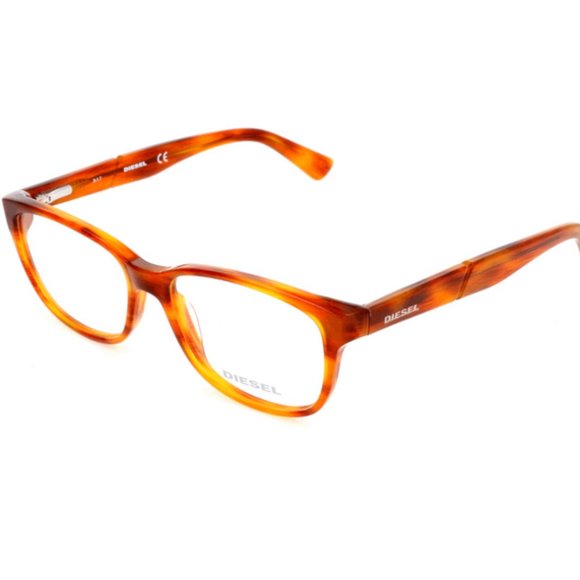 NEW DIESEL DL5265V 054 49/14/130 KID EYEGLASSES HAVANA LIGHT
